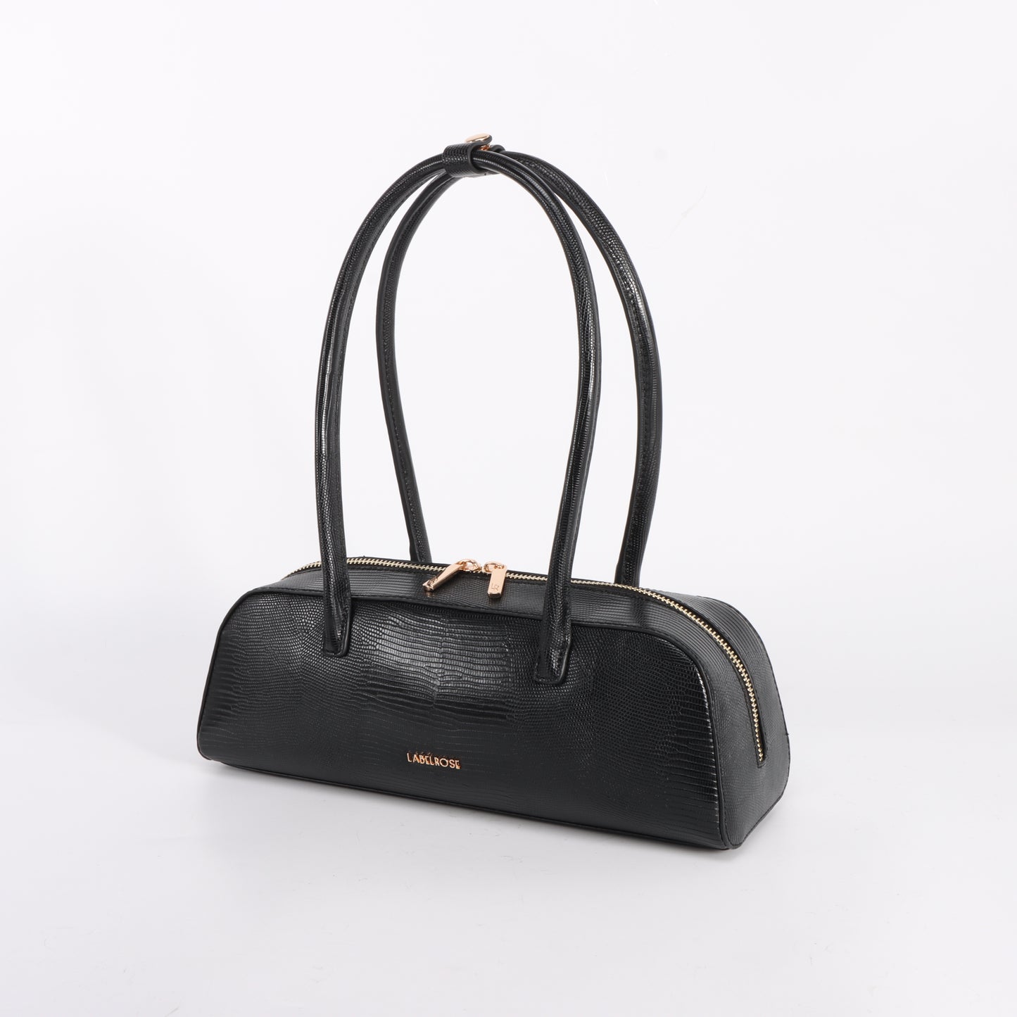 LONGUETTE Shoulder Bag - BLACK GOLD
