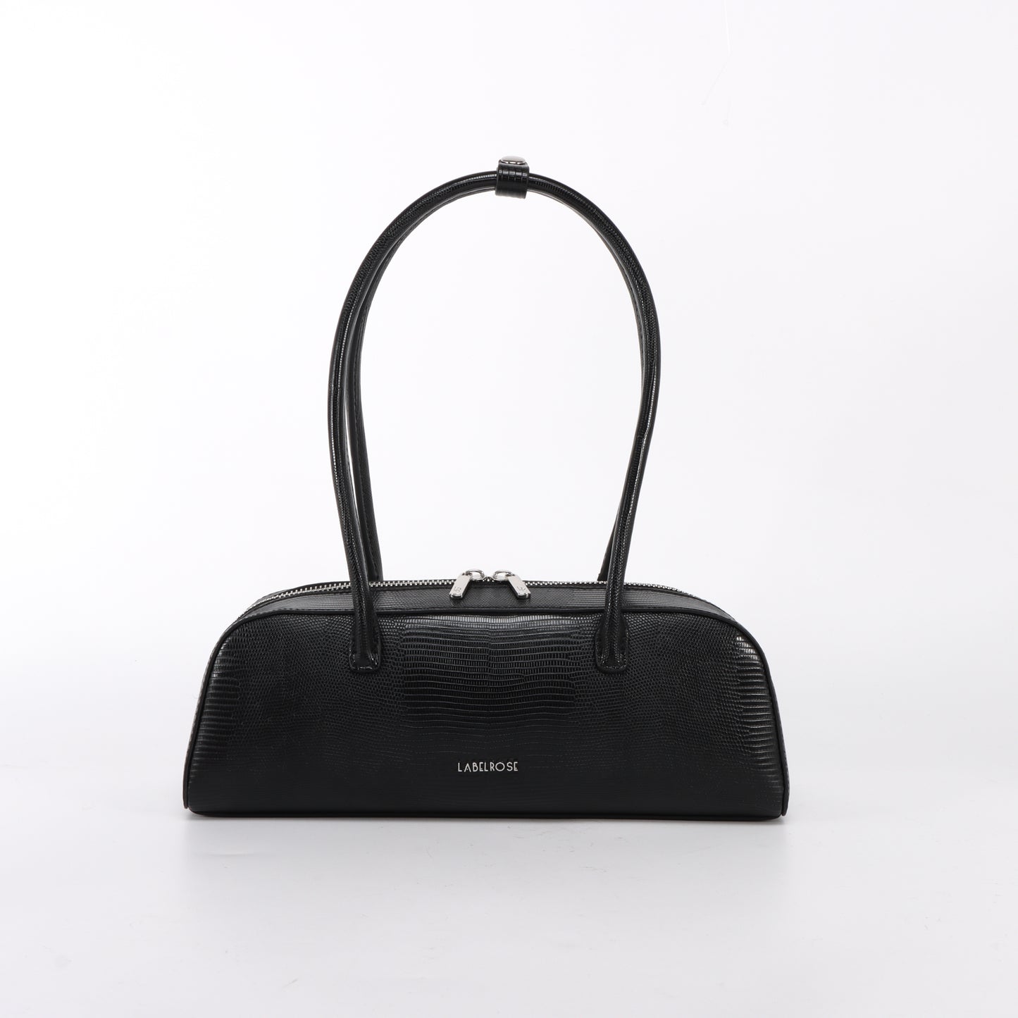 Bolso de hombro LONGUETTE- BLACK SILVER