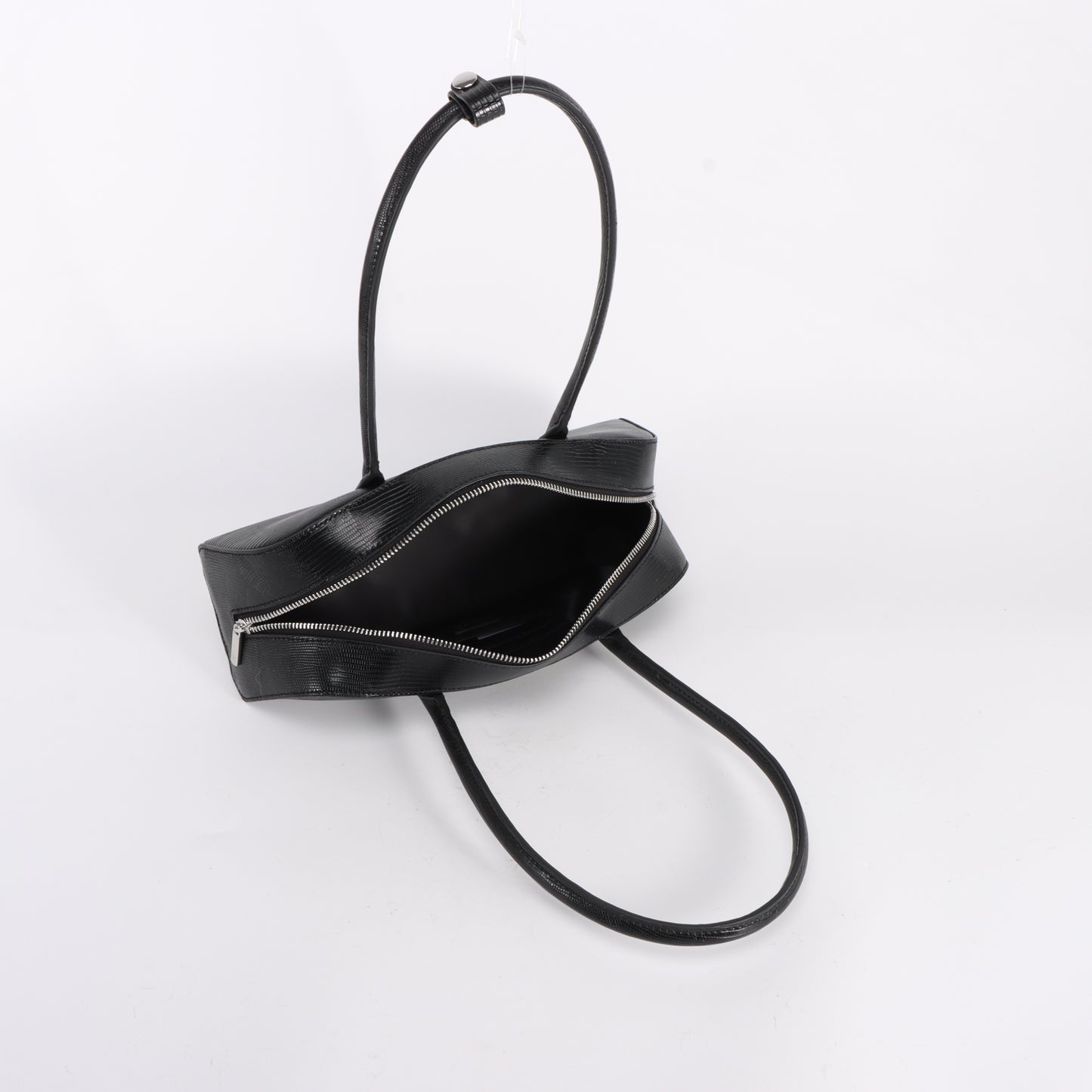 Bolso de hombro LONGUETTE- BLACK SILVER