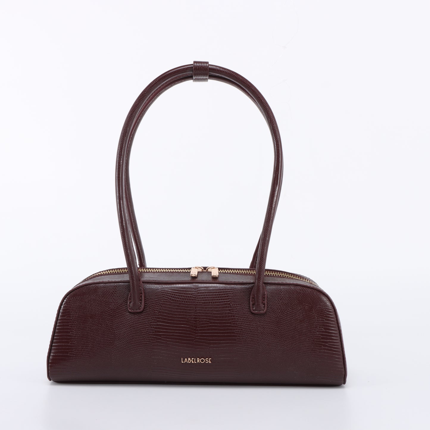 Shoulder bag LONGUETTE - DEEP WINE RED
