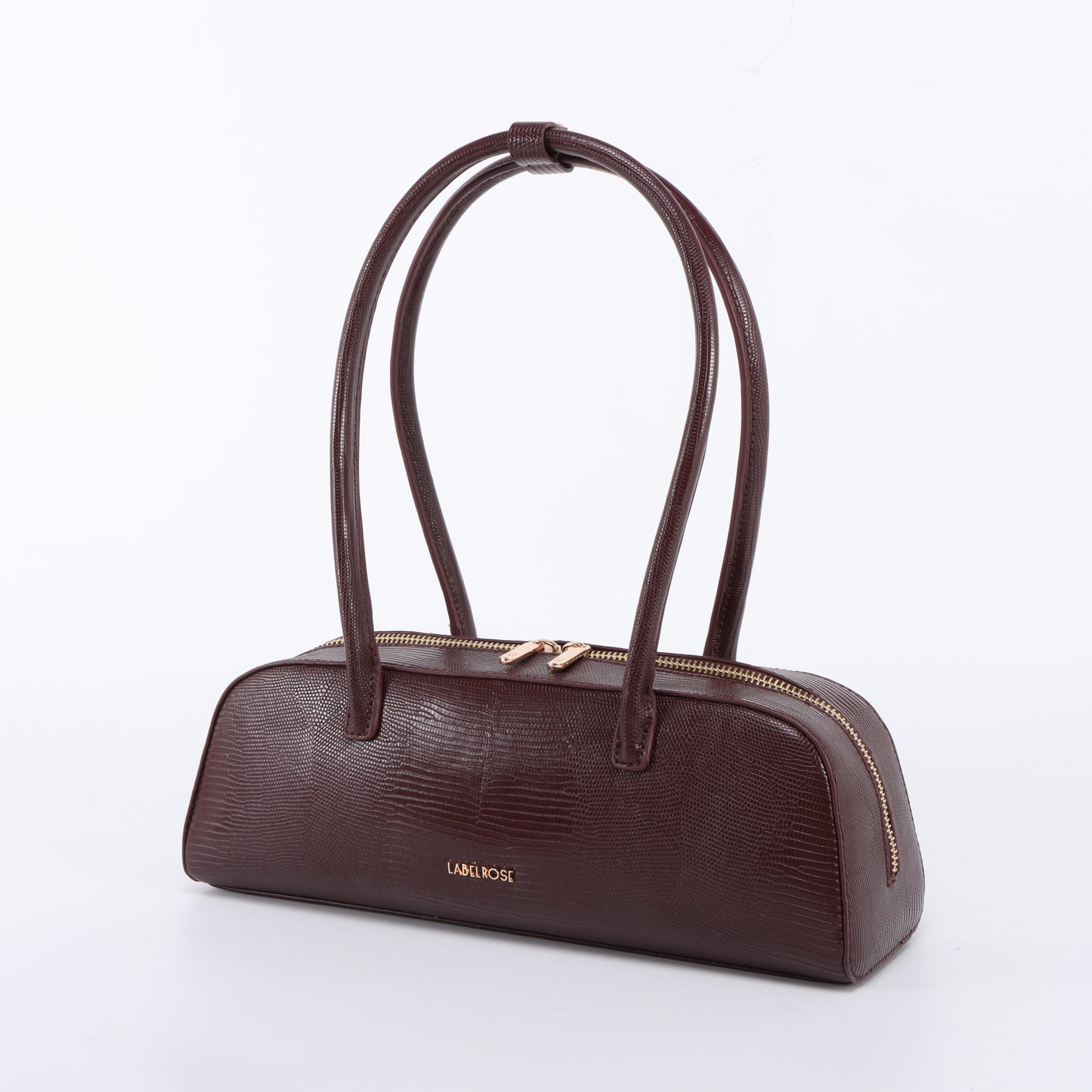 Shoulder bag LONGUETTE - DEEP WINE RED