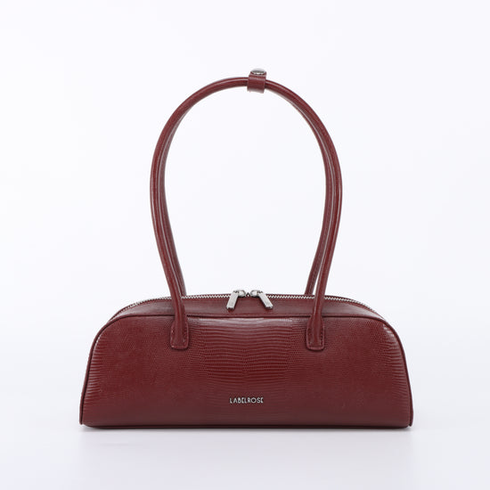 Borsa a spalla LONGUETTE- PORT WINE RED