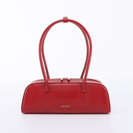 Shoulder bag LONGUETTE- RED