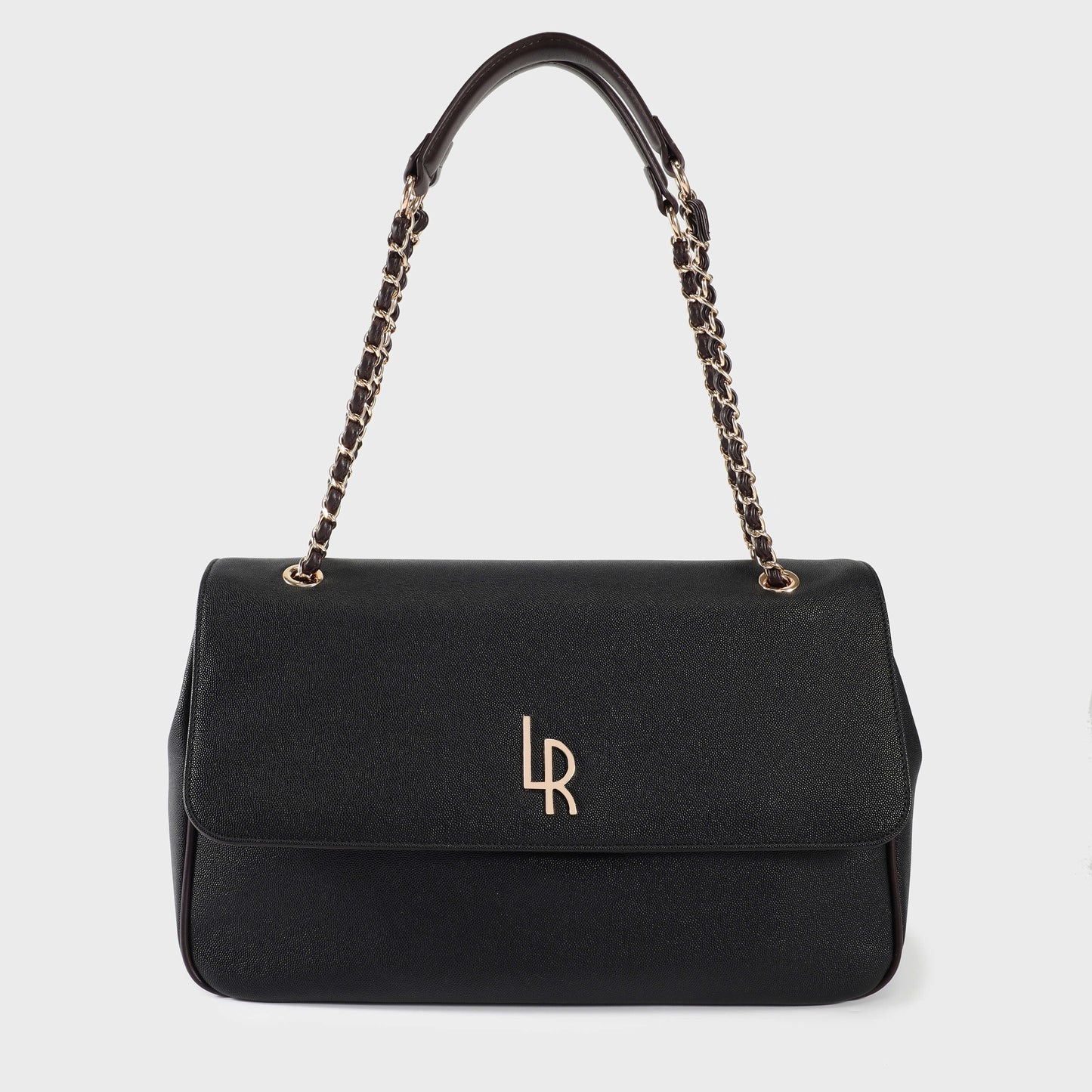 MARGARET Shoulder Bag - BLACK GOLD