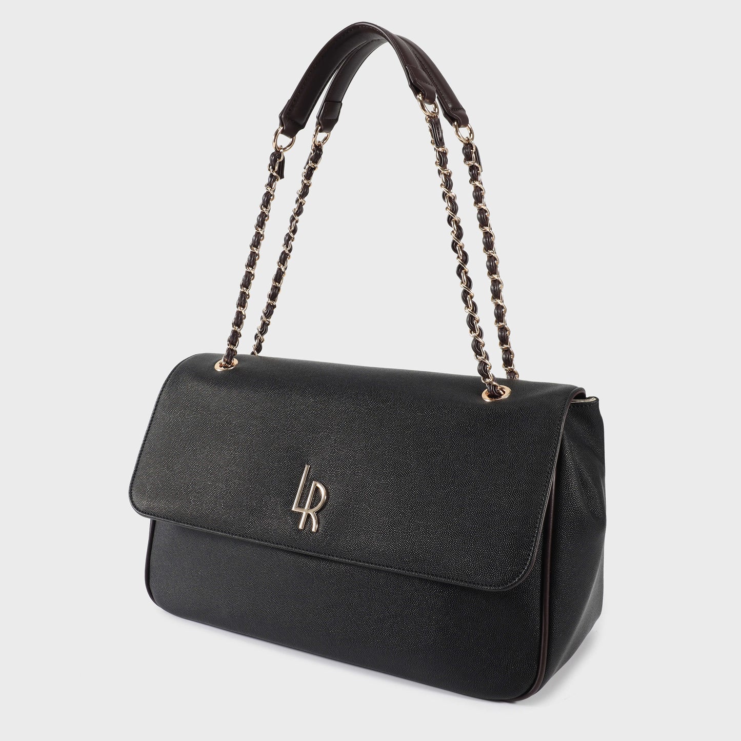 MARGARET Shoulder Bag - BLACK GOLD