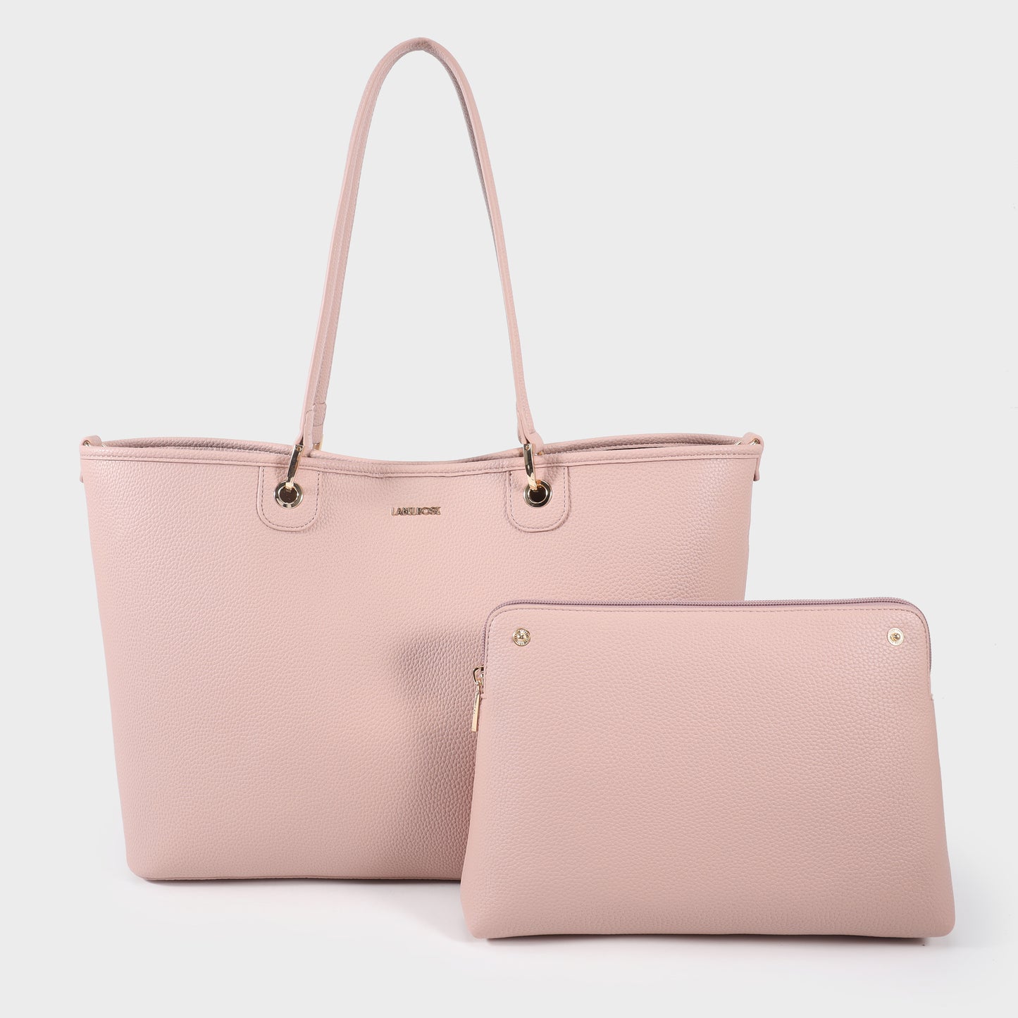 Shopper bag MARGOT EXTRA BIG - POWDER PINK