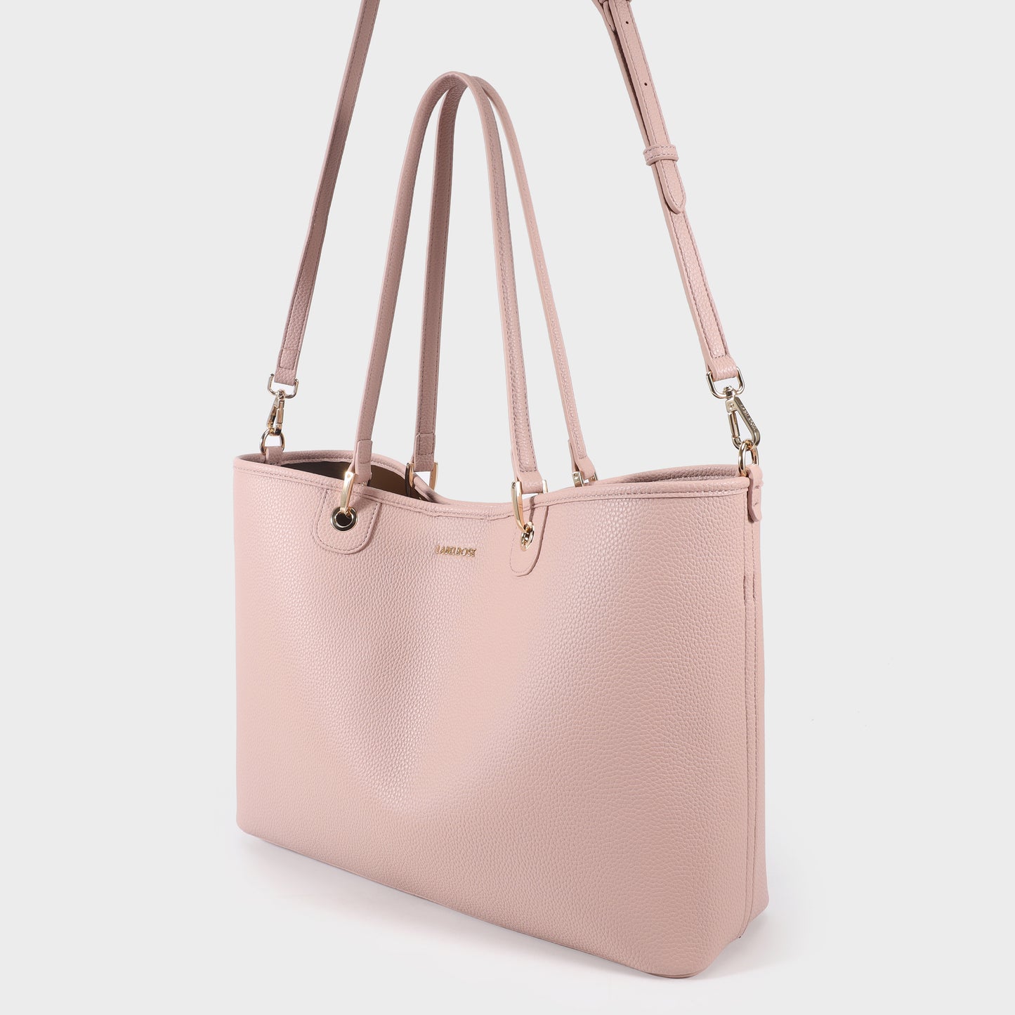 Shopper bag MARGOT EXTRA BIG - POWDER PINK