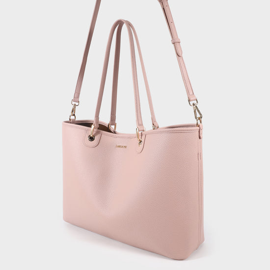 Shopper bag MARGOT EXTRA BIG - POWDER PINK