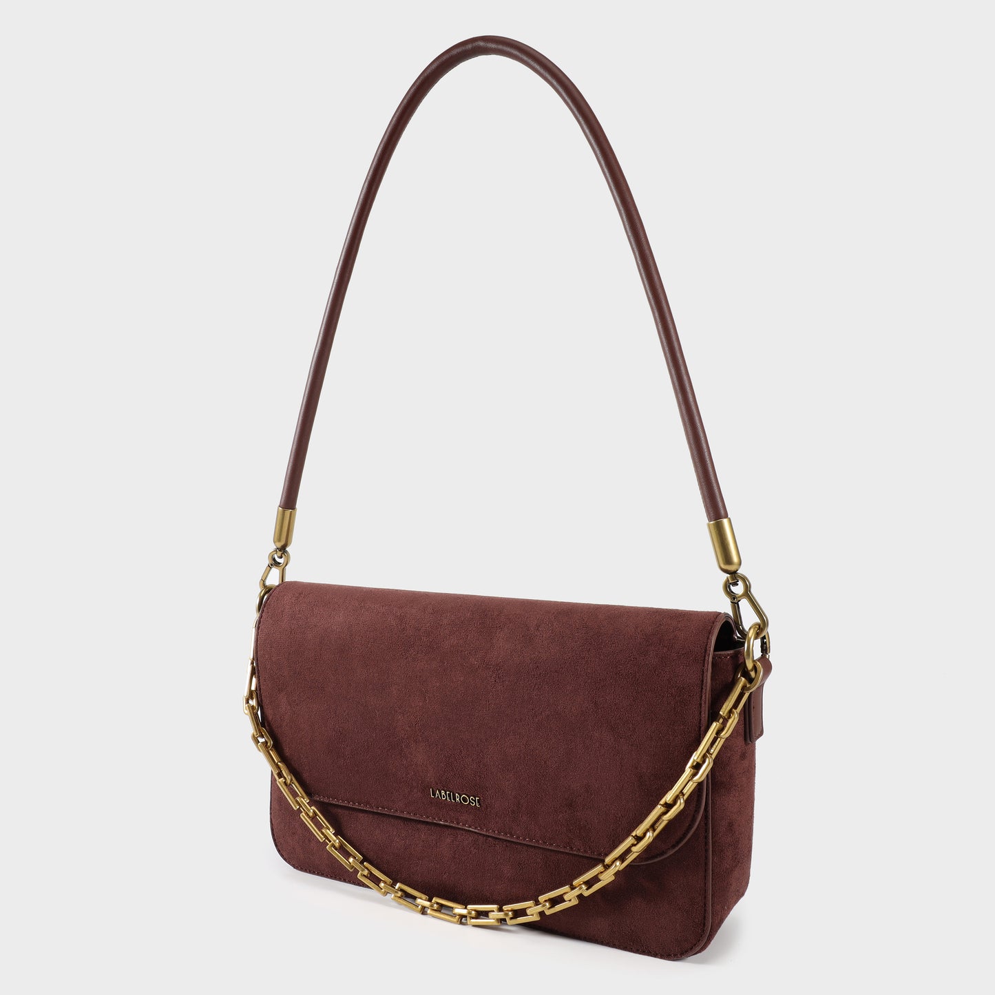Borsa a spalla MELANY- MARRONE