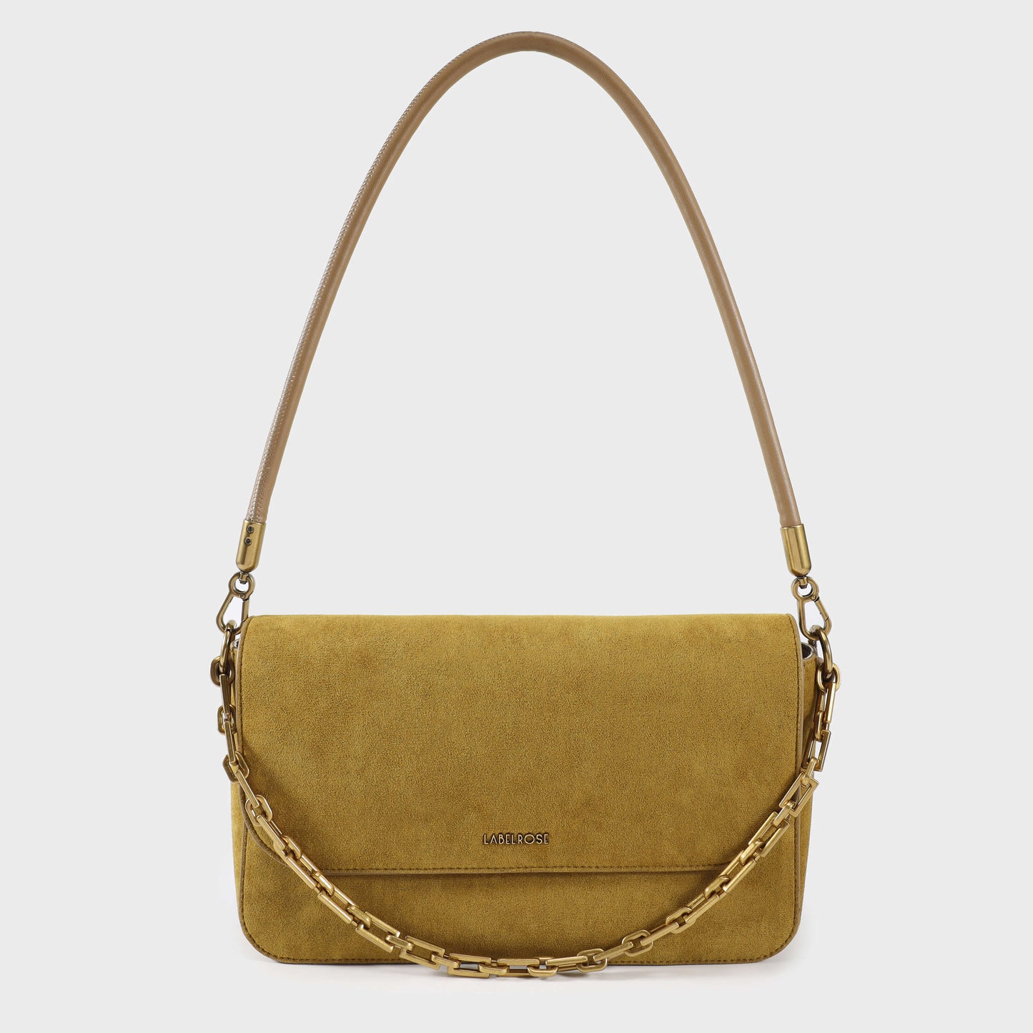 Borsa a spalla MELANY- SENAPE