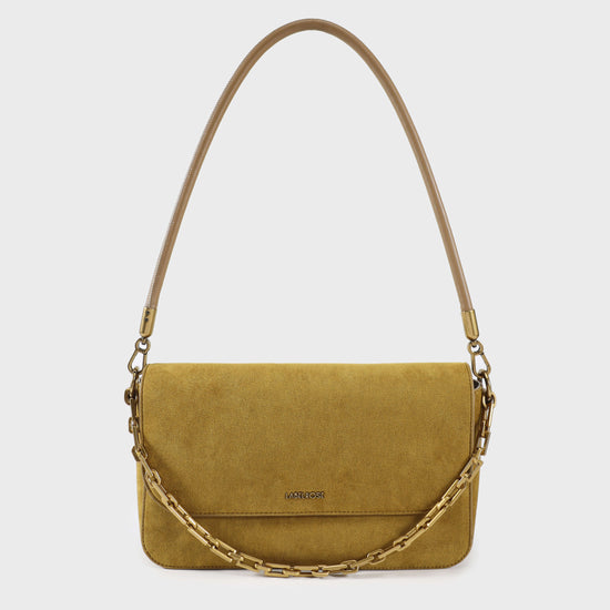 Borsa a spalla MELANY- SENAPE