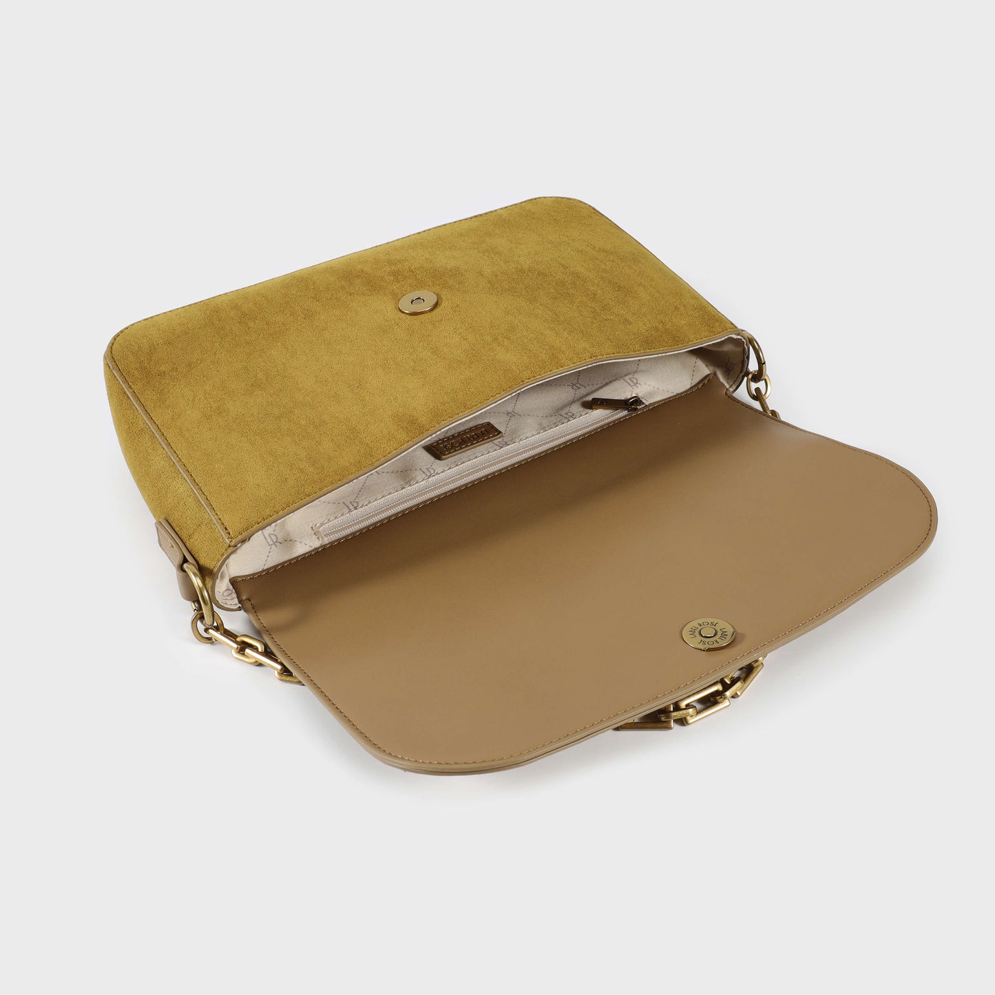 Borsa a spalla MELANY- SENAPE