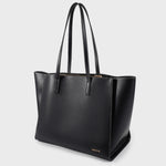 MELISSA BIG BLACK GOLD shoulder bag