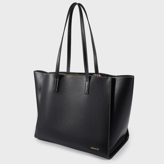 MELISSA BIG BLACK GOLD shoulder bag