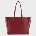 MELISSA BIG Shoulder Bag - BURGUNDY