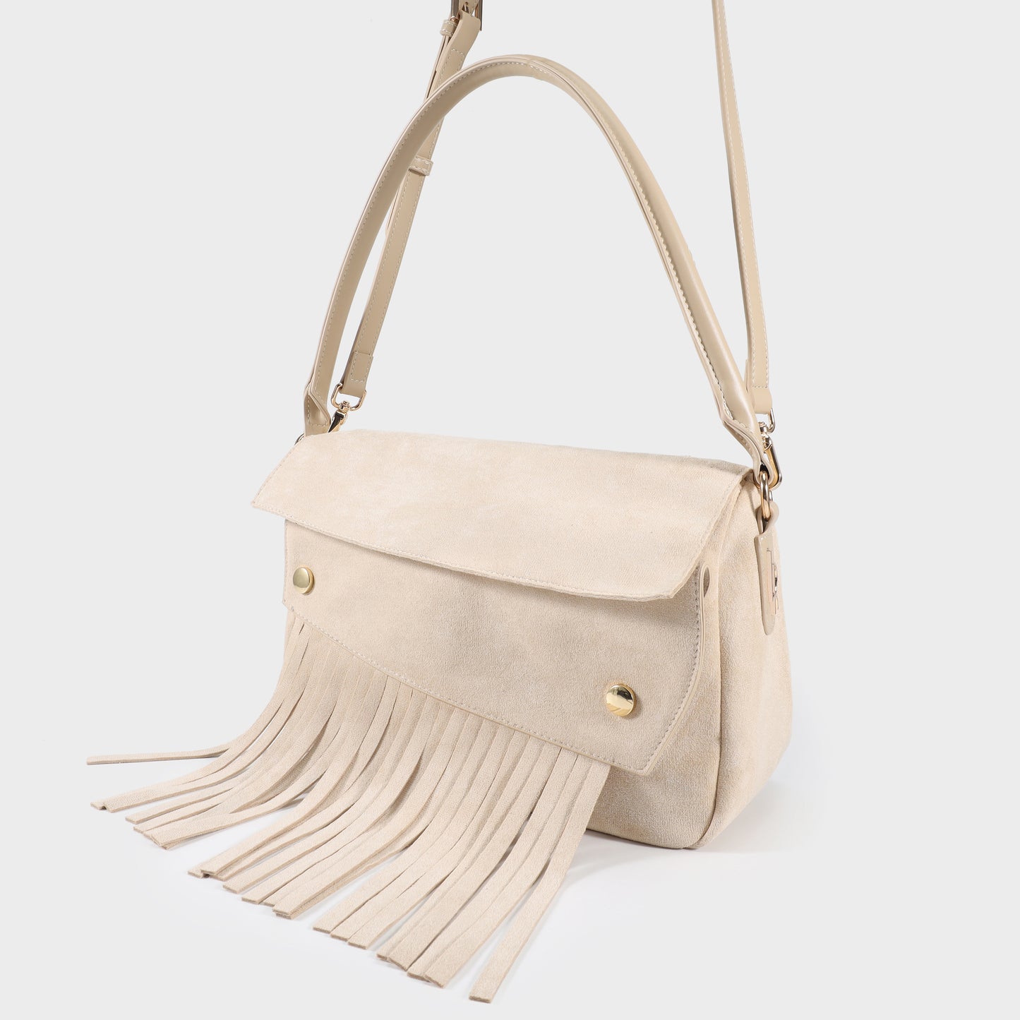 Bolso de hombro MEREDITH - BEIGE