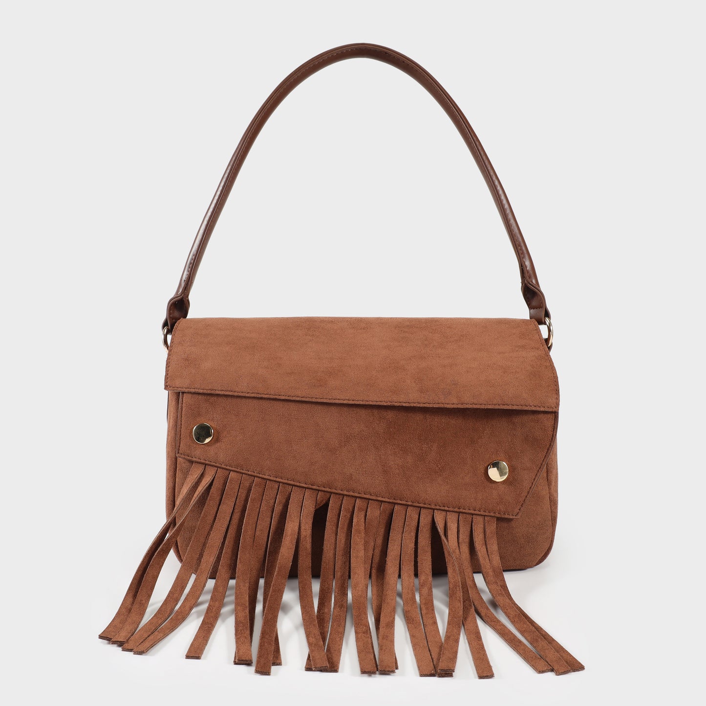 Borsa a spalla MEREDITH - LIGHT BROWN