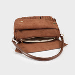 Borsa a spalla MEREDITH - LIGHT BROWN