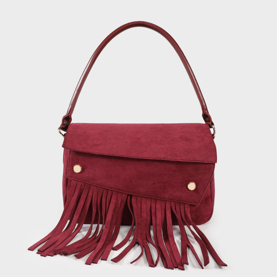 MEREDITH Shoulder Bag - PURPLE