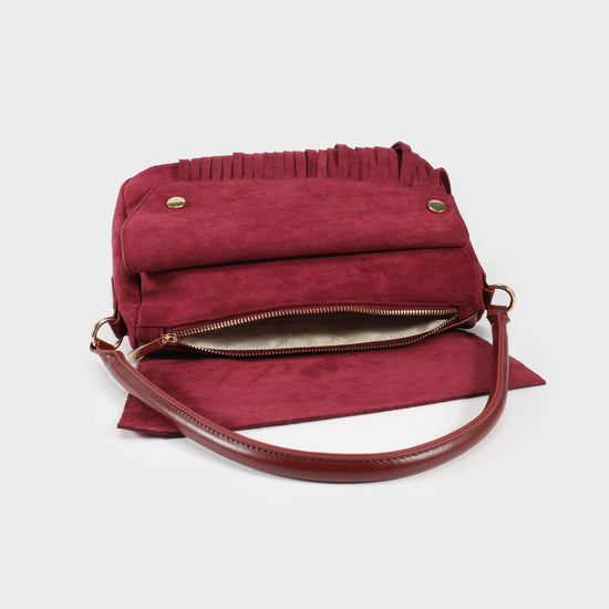 MEREDITH Shoulder Bag - PURPLE