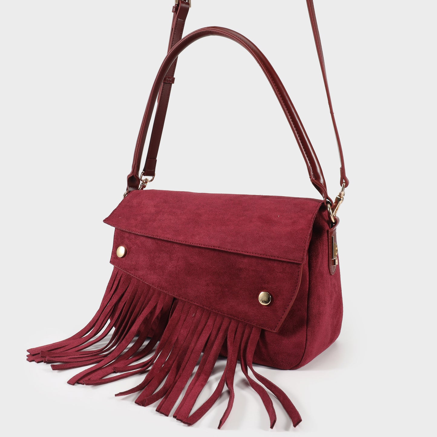 MEREDITH Shoulder Bag - PURPLE