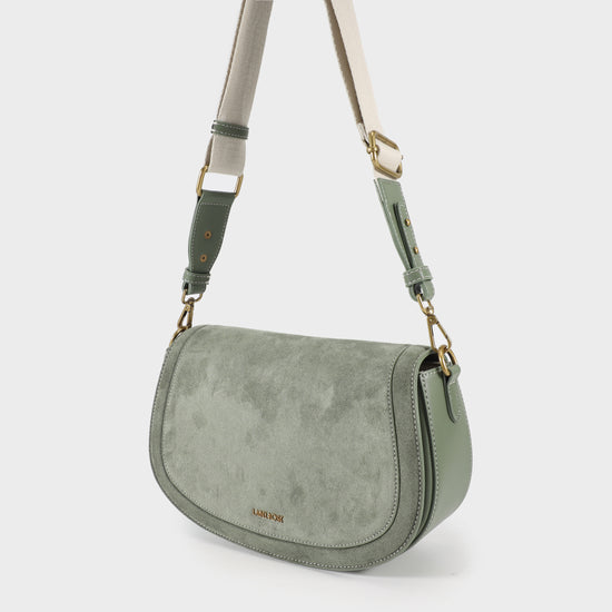 Borsa a tracolla MILEY - VERDE