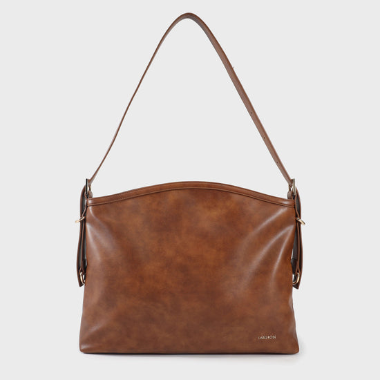 Borsa a spalla MINNIE - ALMOND