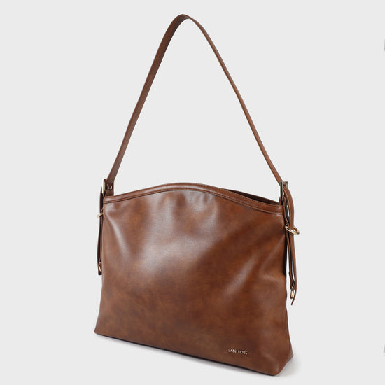 Borsa a spalla MINNIE - ALMOND