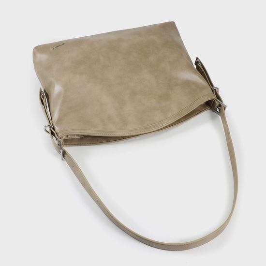 Bolso de hombro MINNIE - BEIGE
