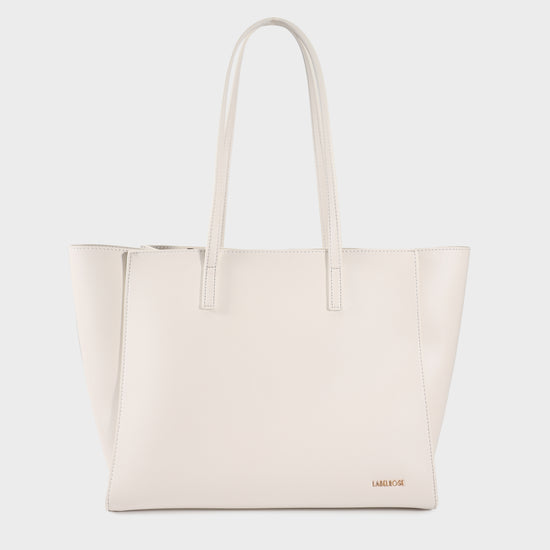 MELISSA BIG Shoulder Bag - MILK