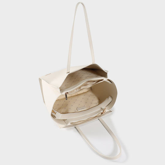 MELISSA BIG Shoulder Bag - MILK