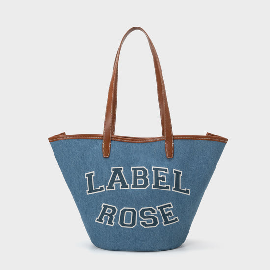 Borsa a spalla NANCY - BLU JEANS