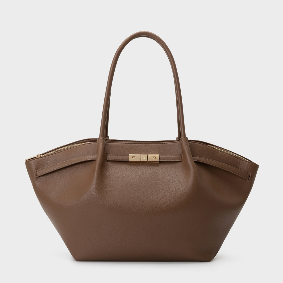 Borsa a spalla BRIELLE BIG - BROWN - PREVENDITA
