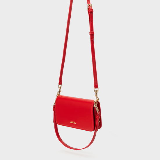 Bolso de hombro NICOLE - ROJO