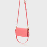 Bolso de hombro NICOLE - ROSA CARAMELO
