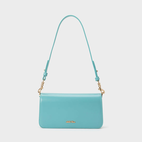 Borsa a spalla NICOLE - TURQUOISE