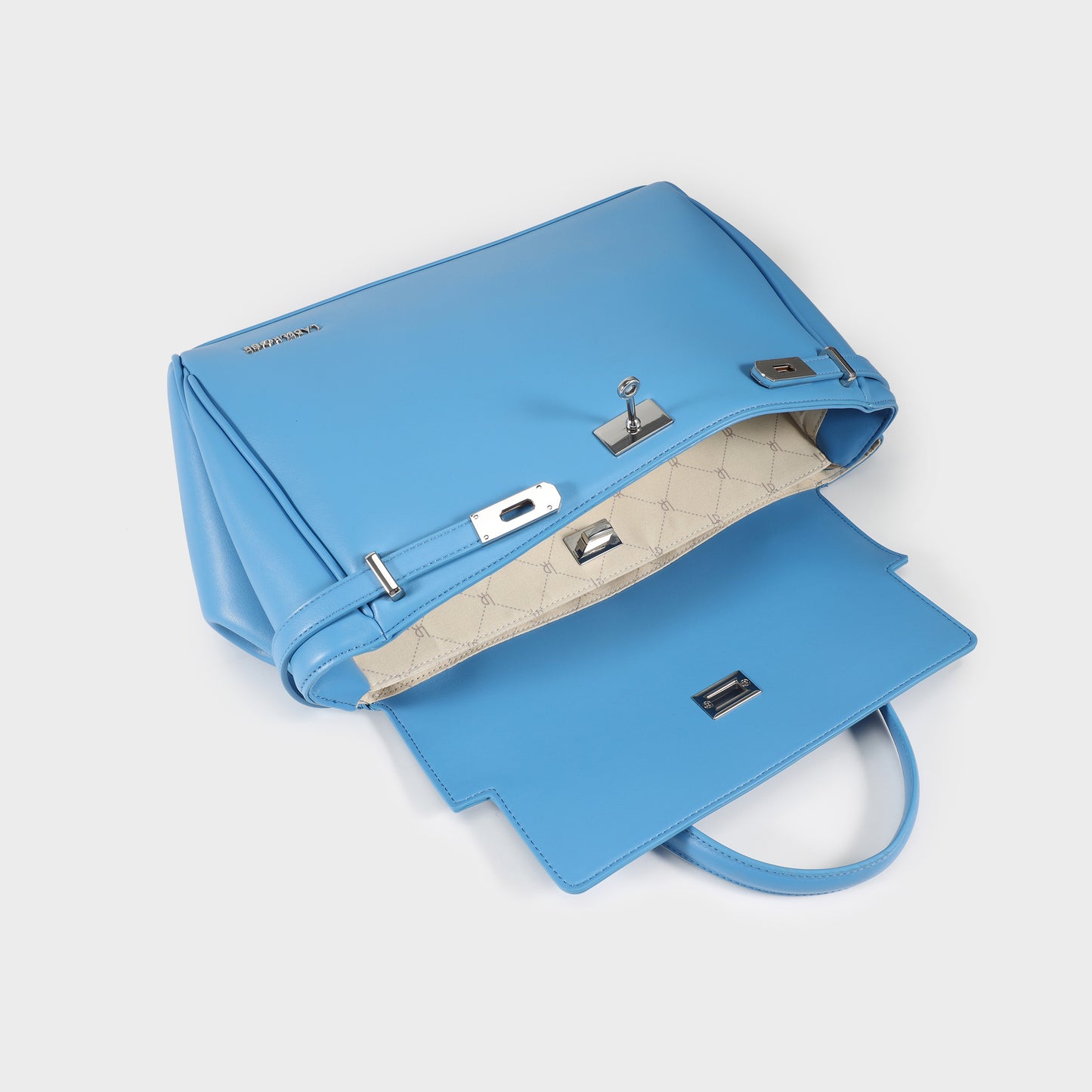 QUINN-LIGHT BLUE shoulder bag
