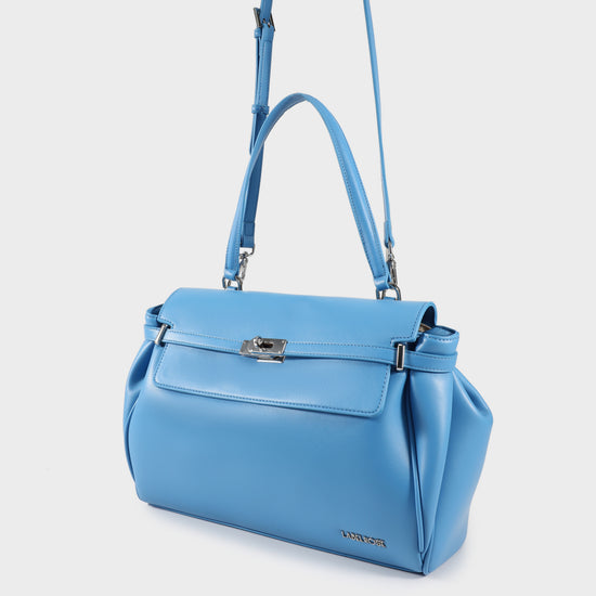 Bolso bandolera QUINN - AZUL CLARO