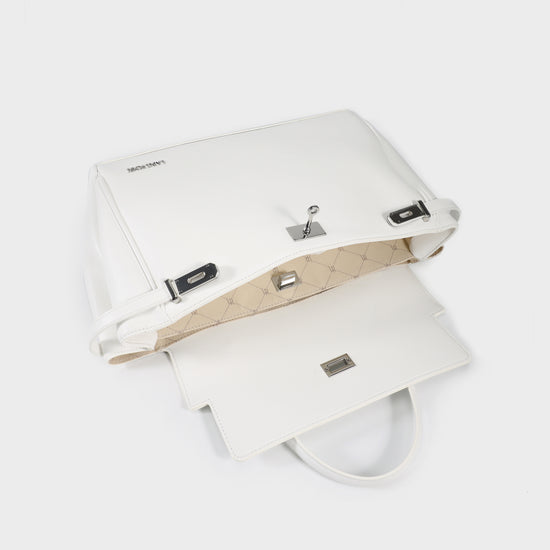 Bolso bandolera QUINN - BLANCO