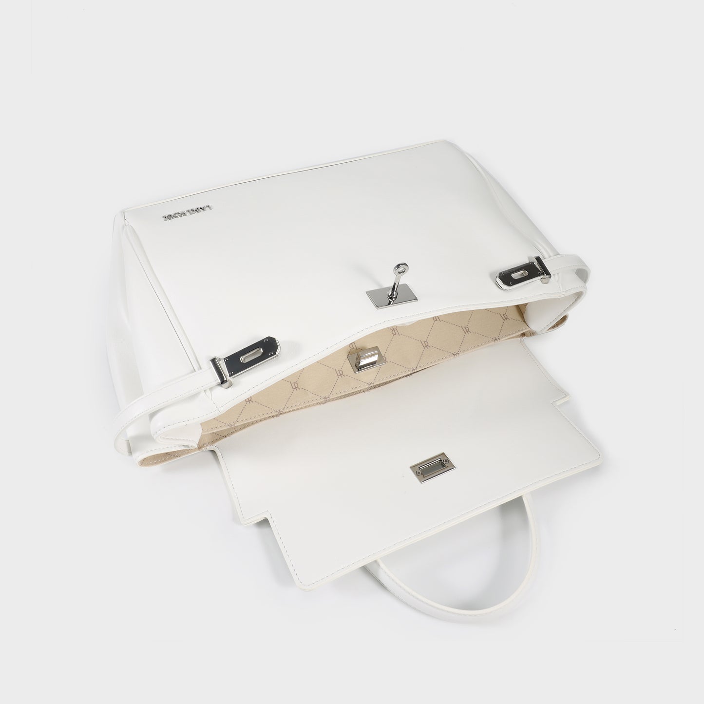QUINN Shoulder Bag - WHITE