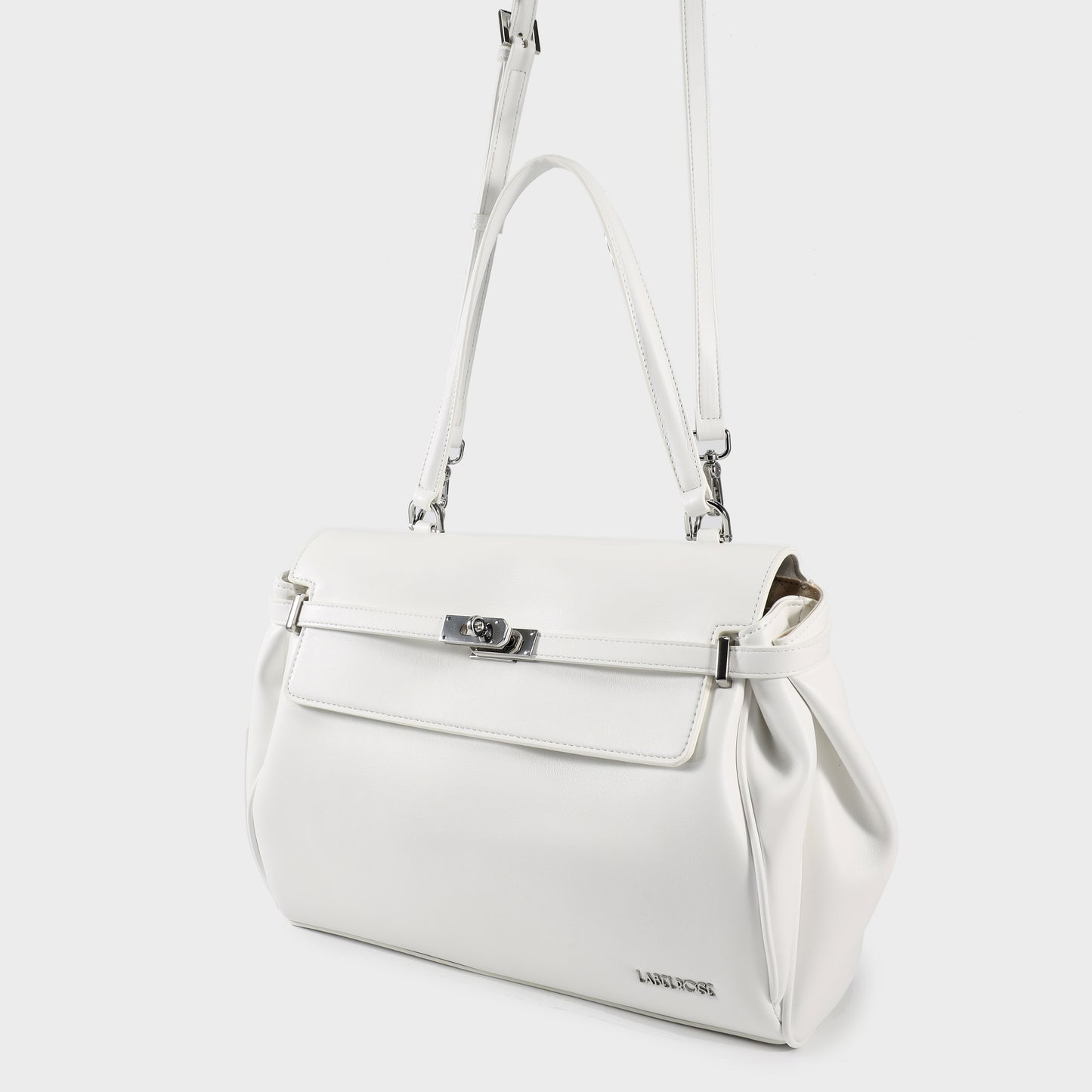 QUINN Shoulder Bag - WHITE