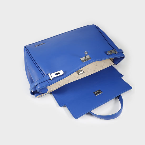 Bolso bandolera QUINN - AZUL ELÉCTRICO