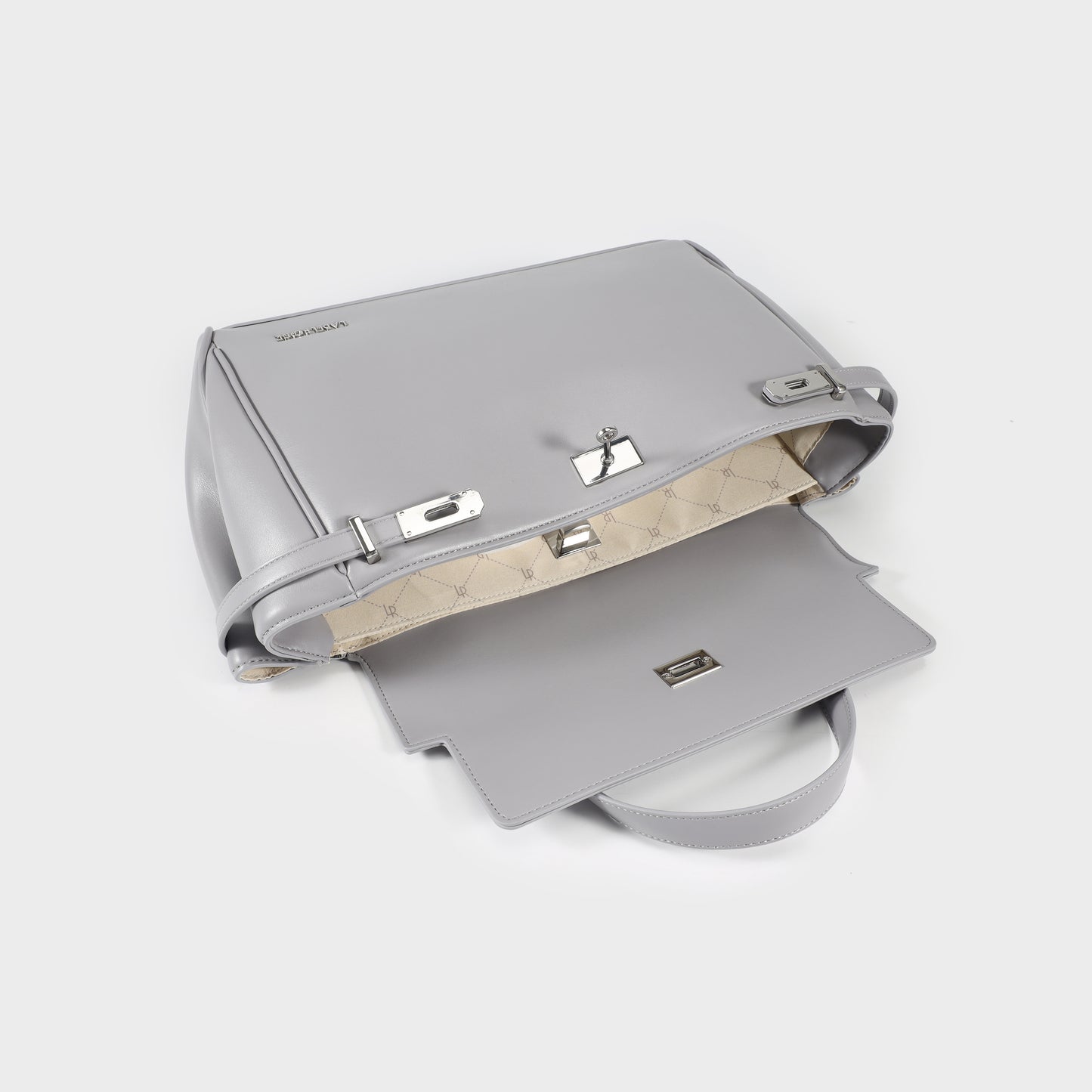 QUINN shoulder bag - GREY