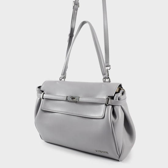 Borsa a tracolla QUINN- GRIGIO
