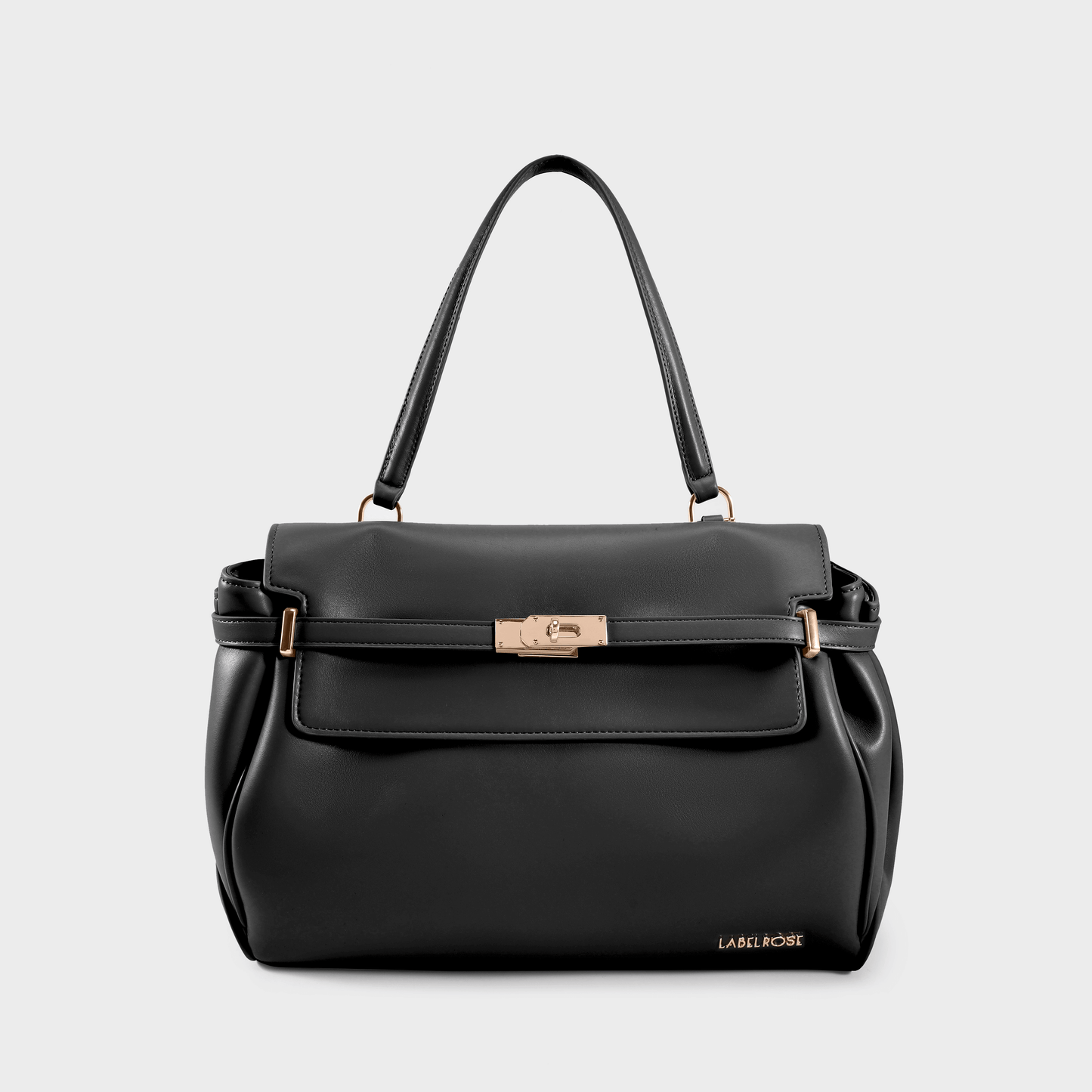 QUINN Shoulder Bag - BLACK