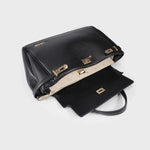 QUINN Shoulder Bag - BLACK