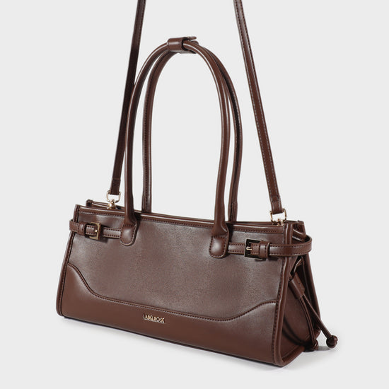 Borsa a spalla SABOT- BROWN