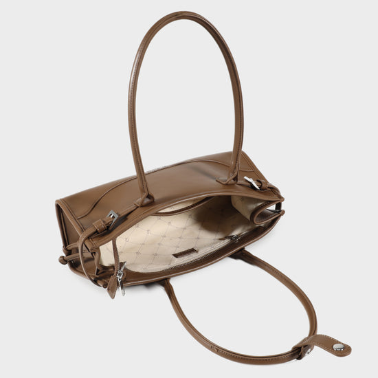 Borsa a spalla SABOT- MOCHA