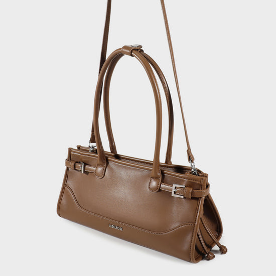 Borsa a spalla SABOT- MOCHA