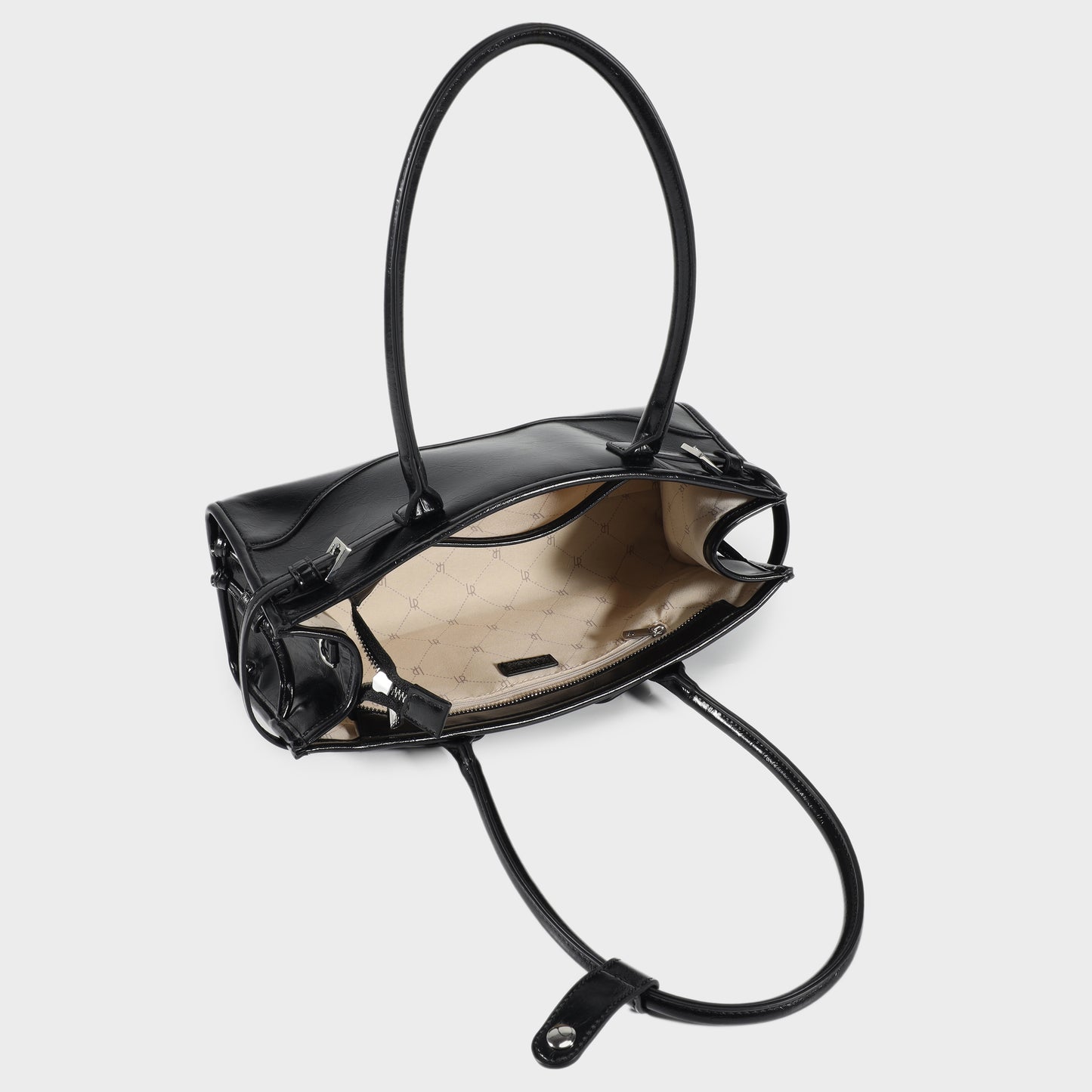 SABOT GLACE shoulder bag - BLACK